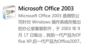 Office2003简体中文版-我爱装软件_只做精品软件_软件安装，下载，学习，视频教程综合类网站！