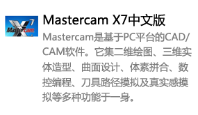 Mastercam_X7中文版-我爱装软件_只做精品软件_软件安装，下载，学习，视频教程综合类网站！