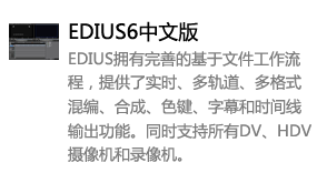 EDIUS6中文版-我爱装软件_只做精品软件_软件安装，下载，学习，视频教程综合类网站！