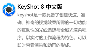 KeyShot 8 中文版-我爱装软件_只做精品软件_软件安装，下载，学习，视频教程综合类网站！